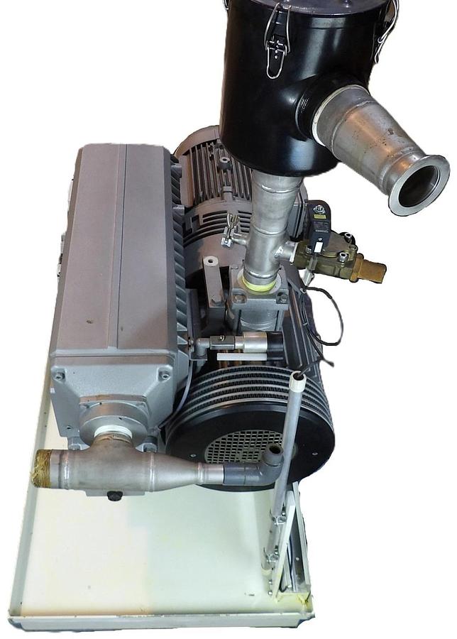 Used Busch RA 0302 D 5Z3 ZZXX Rotary Vane Vacuum Pump System Spare Surplus