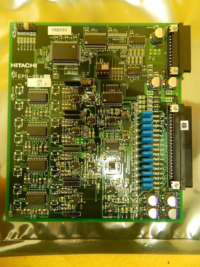 Used Hitachi EPD-05N Digital to Analog Converter PCB Card Working Surplus