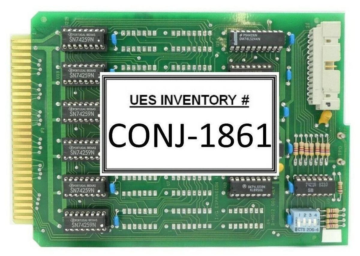 Used Varian Semiconductor VSEA D-H012 001 I/O Expansion PCB Card D-H0124001 Working