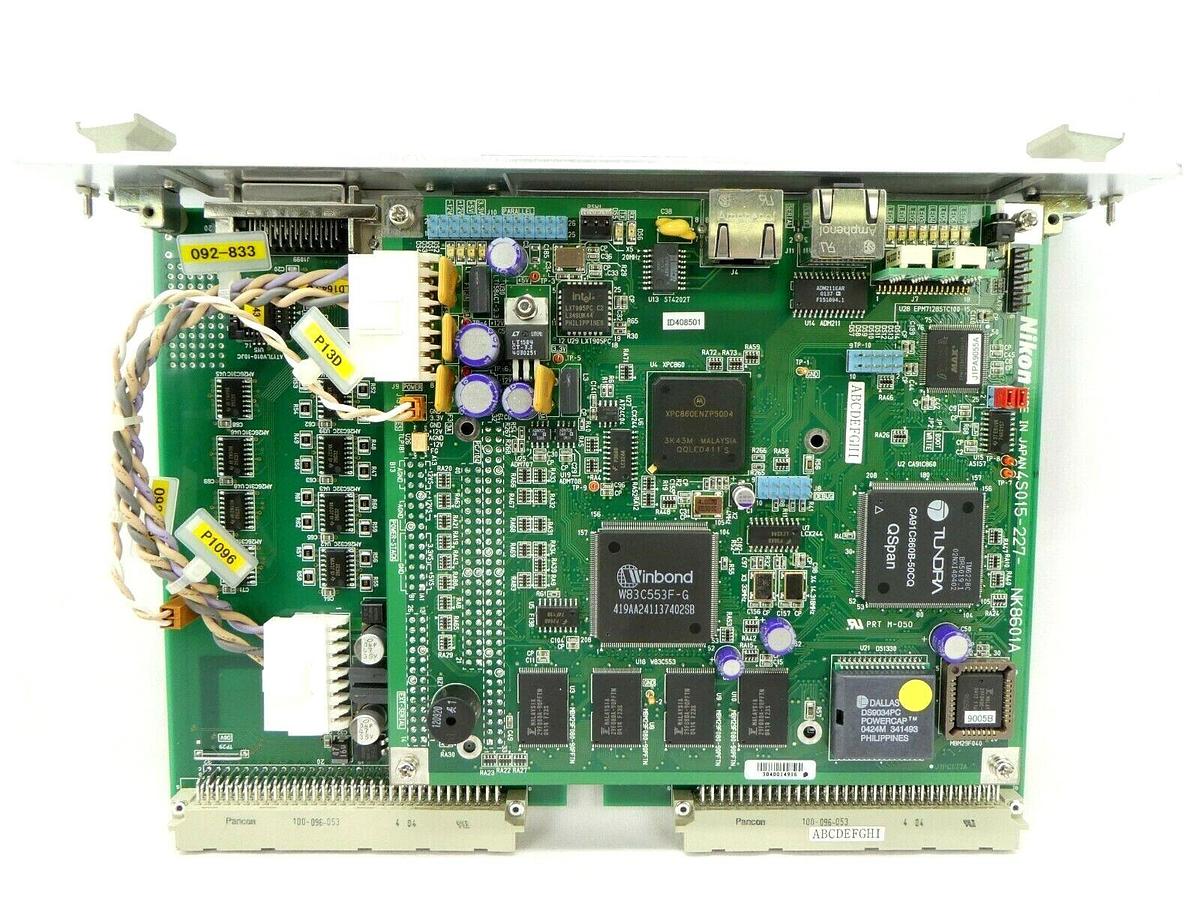 Used Nikon Precision 4S019-260 Processor PCB Card RLSP-I/F_SMIF NSR-S307E Working