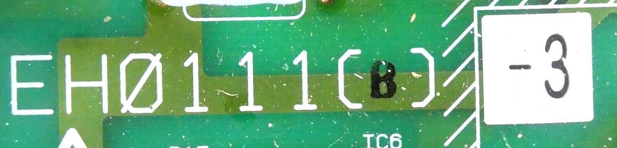 Used DIP EH0111(B)-3 Power Supply PCB EH0111 TEL Tokyo Electron Lithius Working