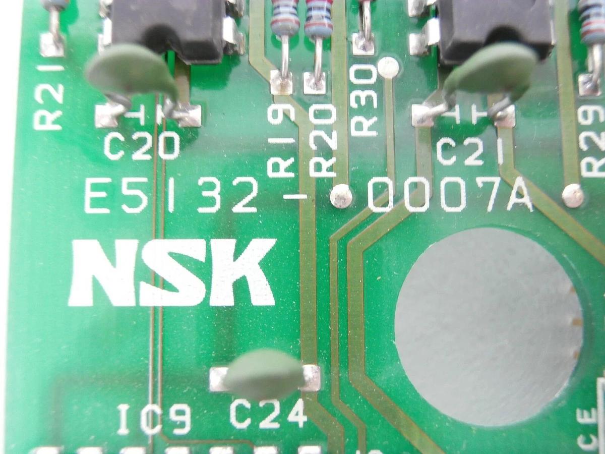 Used NSK E1027-045-5 Servo Amplifier Processor PCB E5132-0007A EE0408C05-25 Working