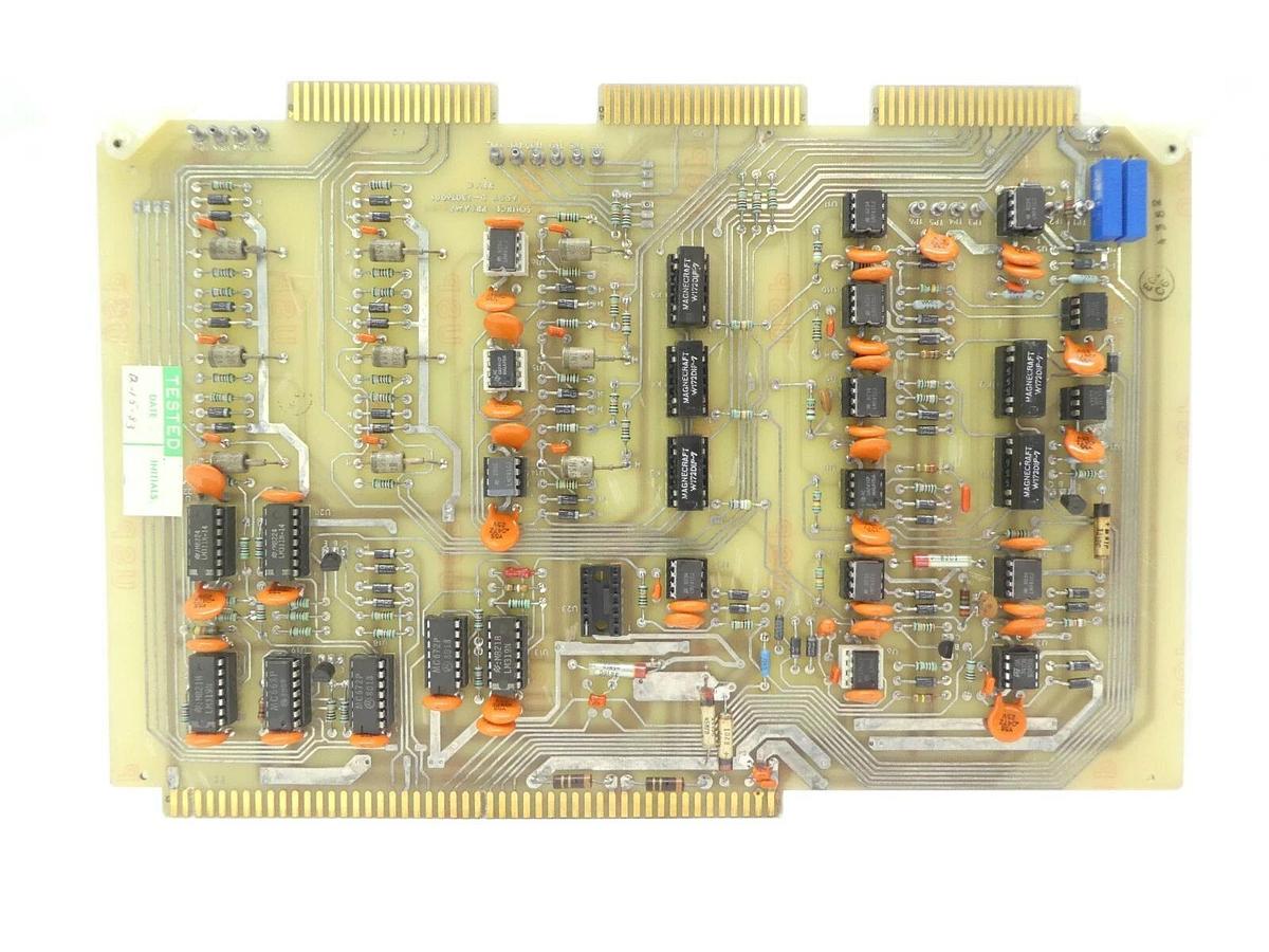 Used Varian Semionductor VSEA D-F3076001 Source Preamp PCB Card Rev. C Working