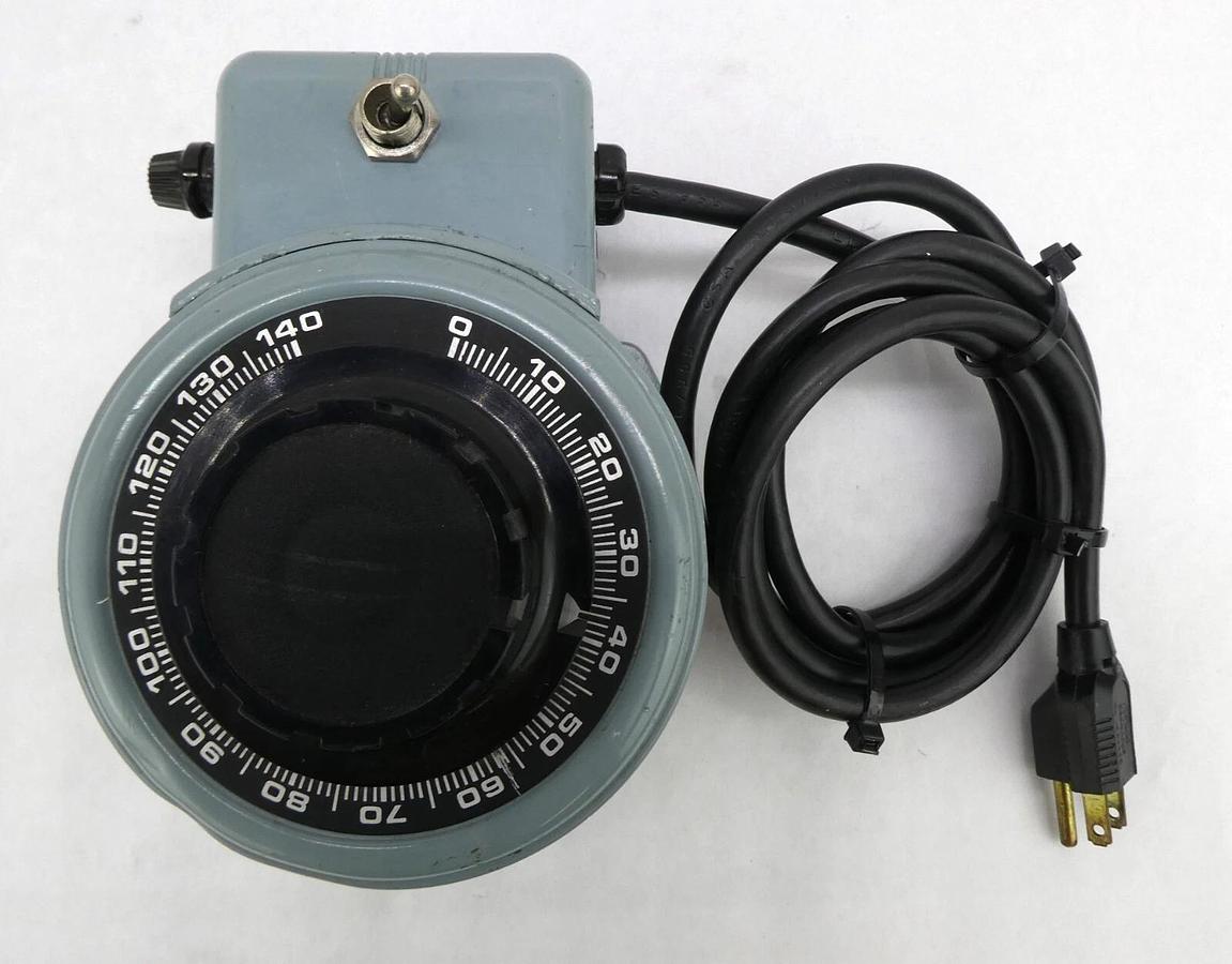 Used Superior Electric 3PN116C Variable Manual Autotransformer Powerstat Working