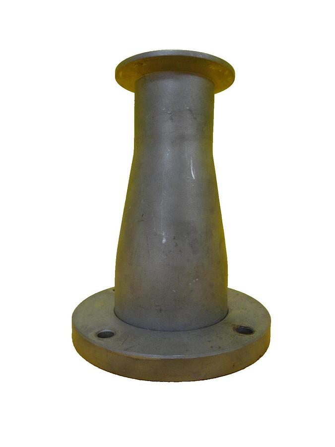 Used Edwards High Vacuum Conical Reducer Tee ISO63 ISO-F to NW50 NW25 Working