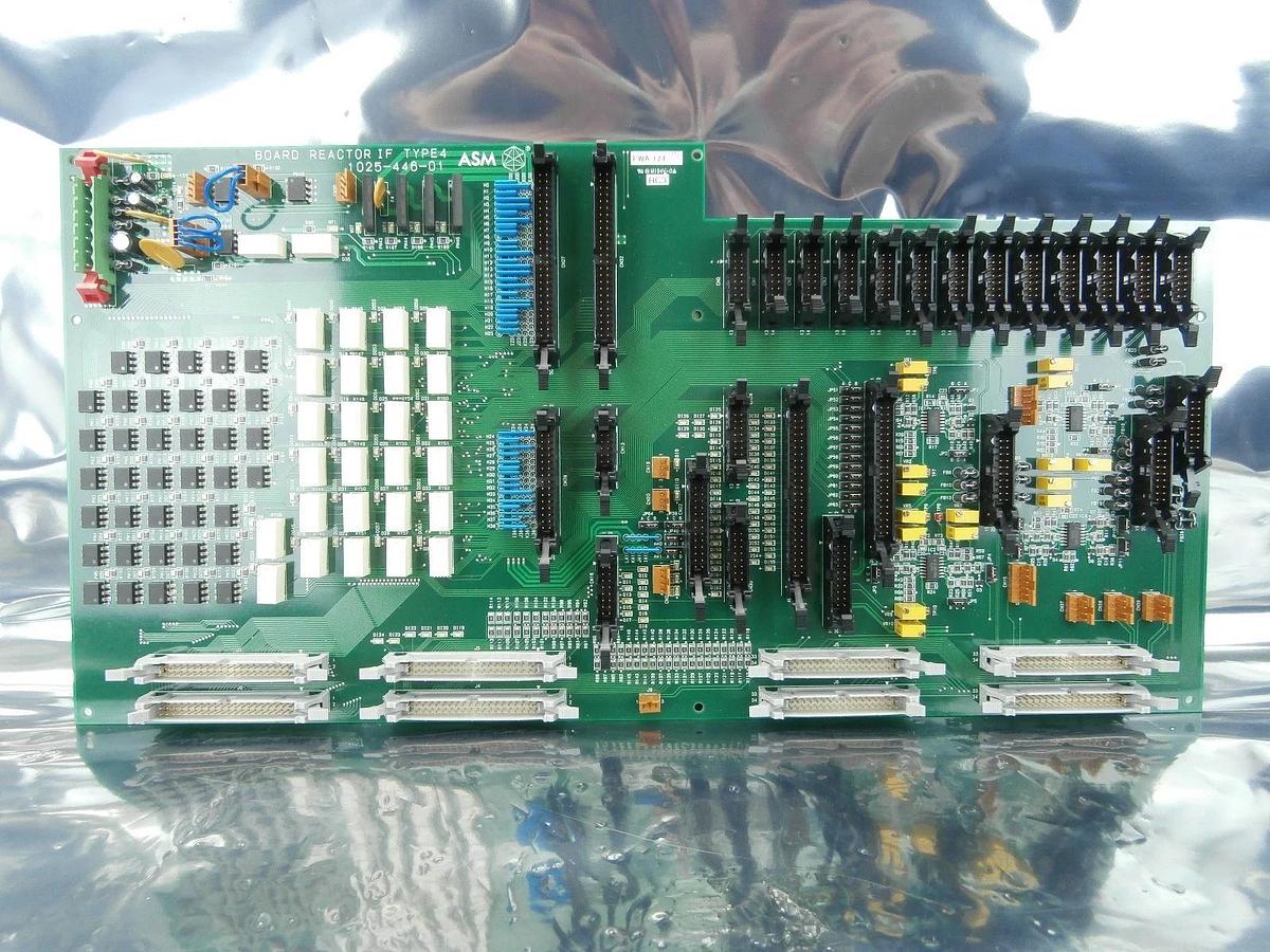 Used ASM Advanced Semiconductor Materials 1025-446-01 Interface Board PCB TYPE4 Used