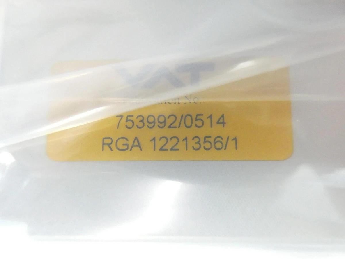 VAT 753992 Pneumatic Vacuum Valve Actuator Kit RGA 1221356/1 New Surplus