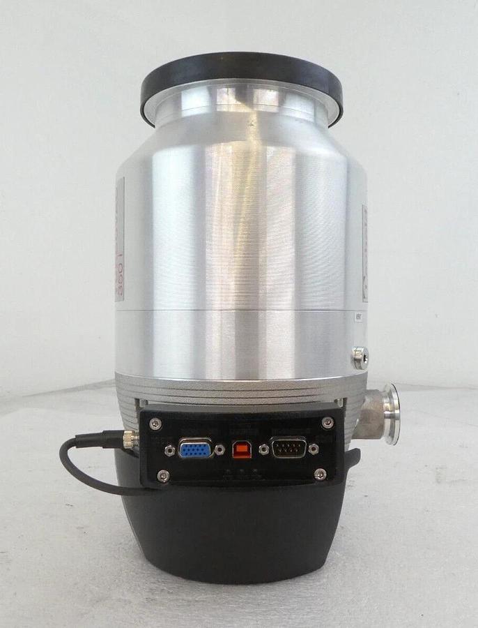 Used TURBOVAC 350i Leybold 830051V1001 Turbomolecular Pump w/Cooling Tested Working