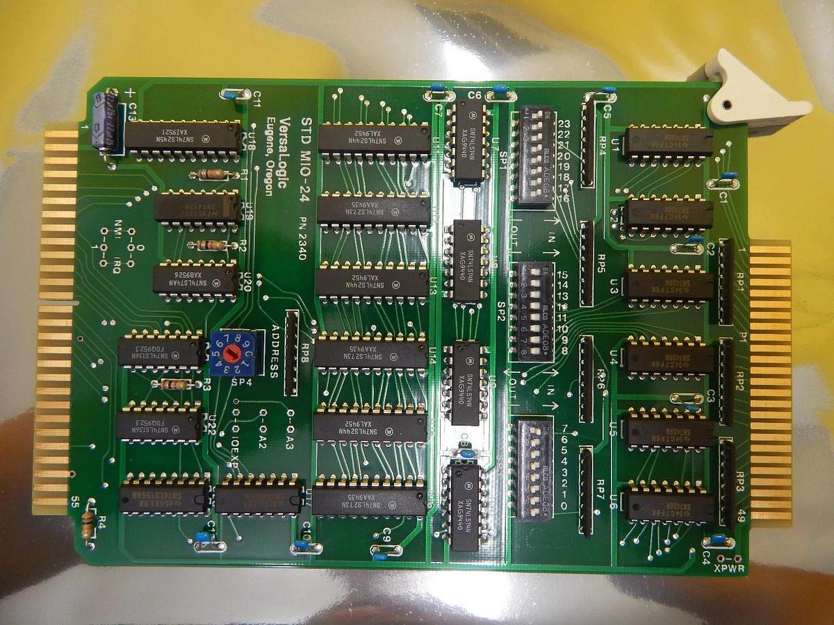 Used VersaLogic 7100-5192-02 Relay PCB Card VL-MIO-24 2340 AG Associates 4100s Used