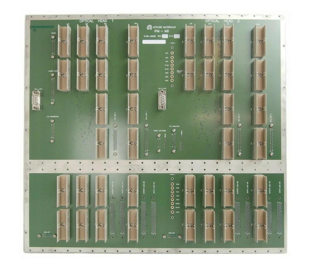 Used AMAT Applied Materials 0100-A0008 Backplane Board PCB IPM-MB 200mm Excite Spare