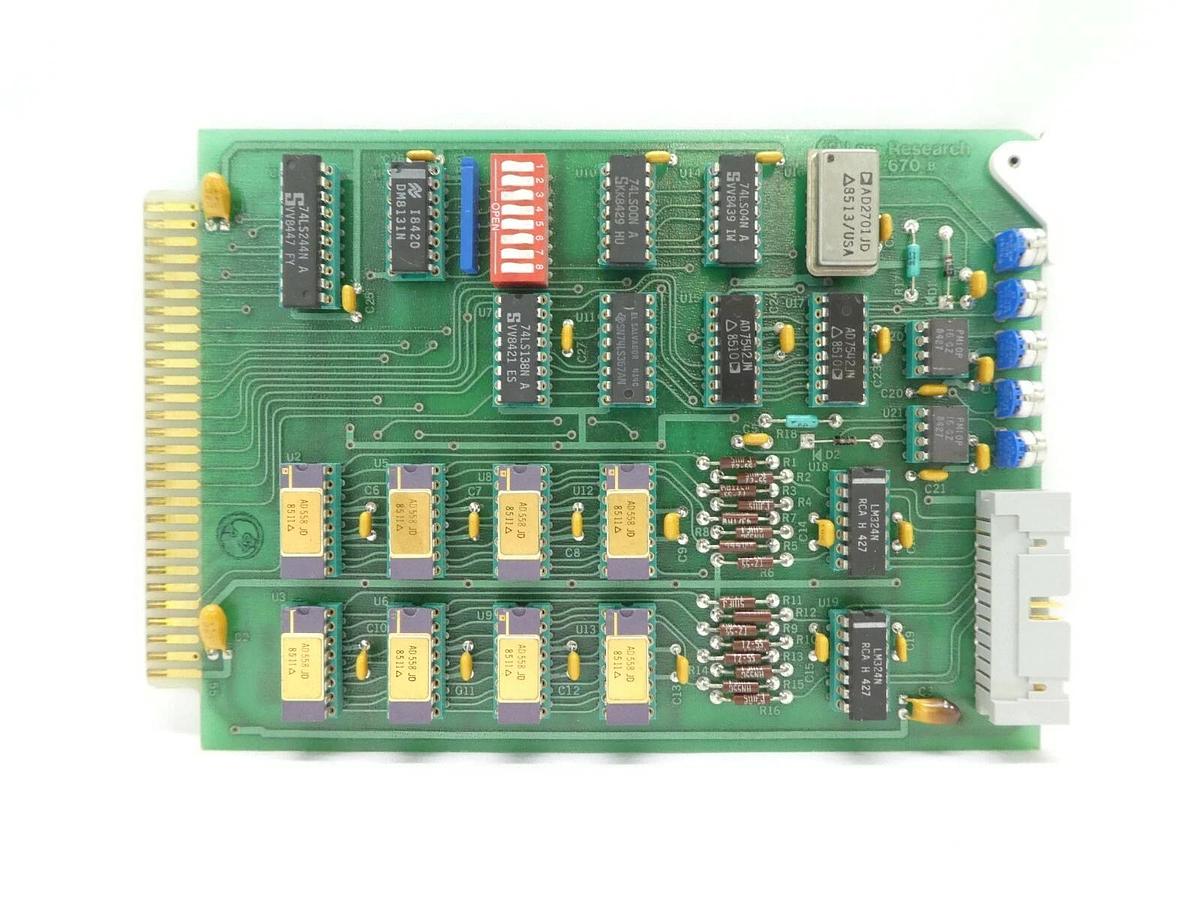 Refurbished Lam Research 810-00670-001 Analog Output PCB Card 670B OEM Refurbished