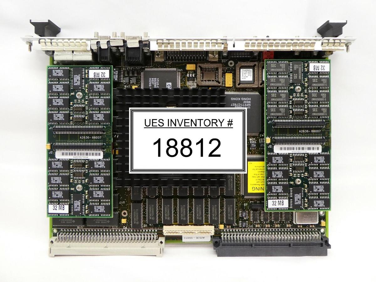 Used HP Hewlett-Packard A2336-66013 VME Single Board Computer SBC PCB Card 743 Spare