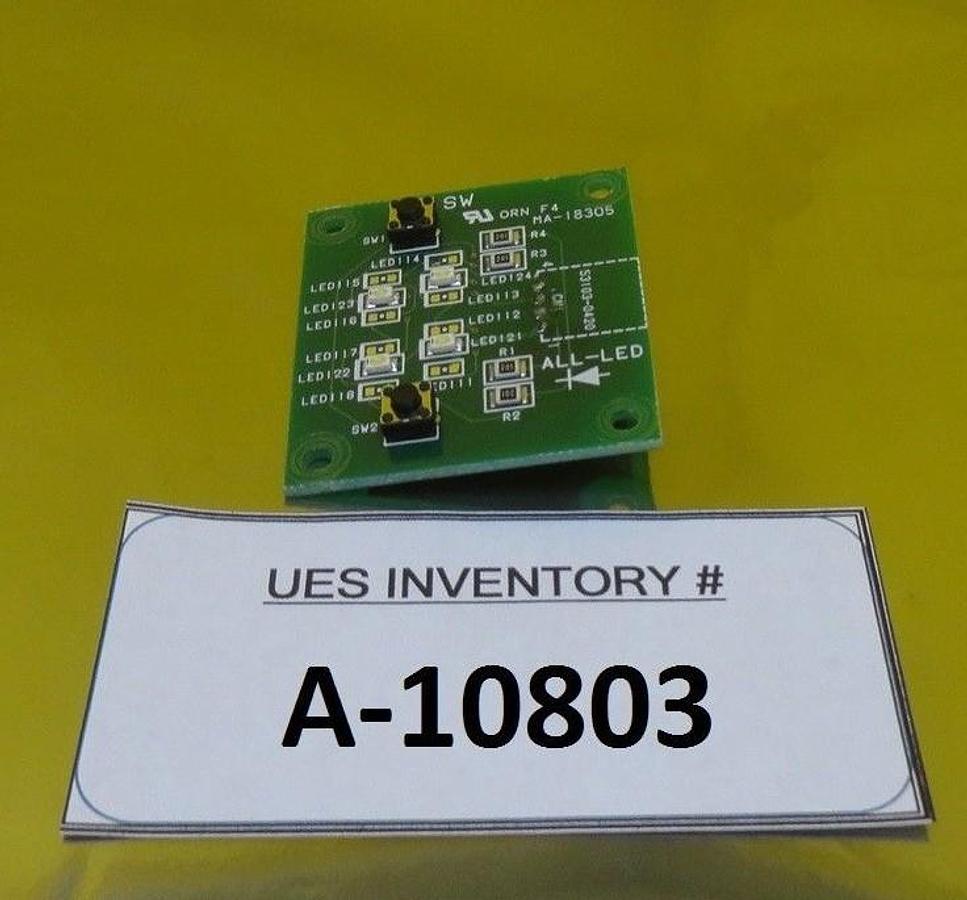 Used Shinko Electric MA-18305 LED Panel Board PCB SW 53103-0420 Used Working
