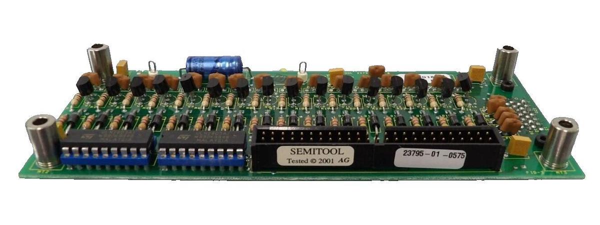 Used Semitool 23795 Relay Assembly PCB Board 2601800 Reseller Lot of 3 Working