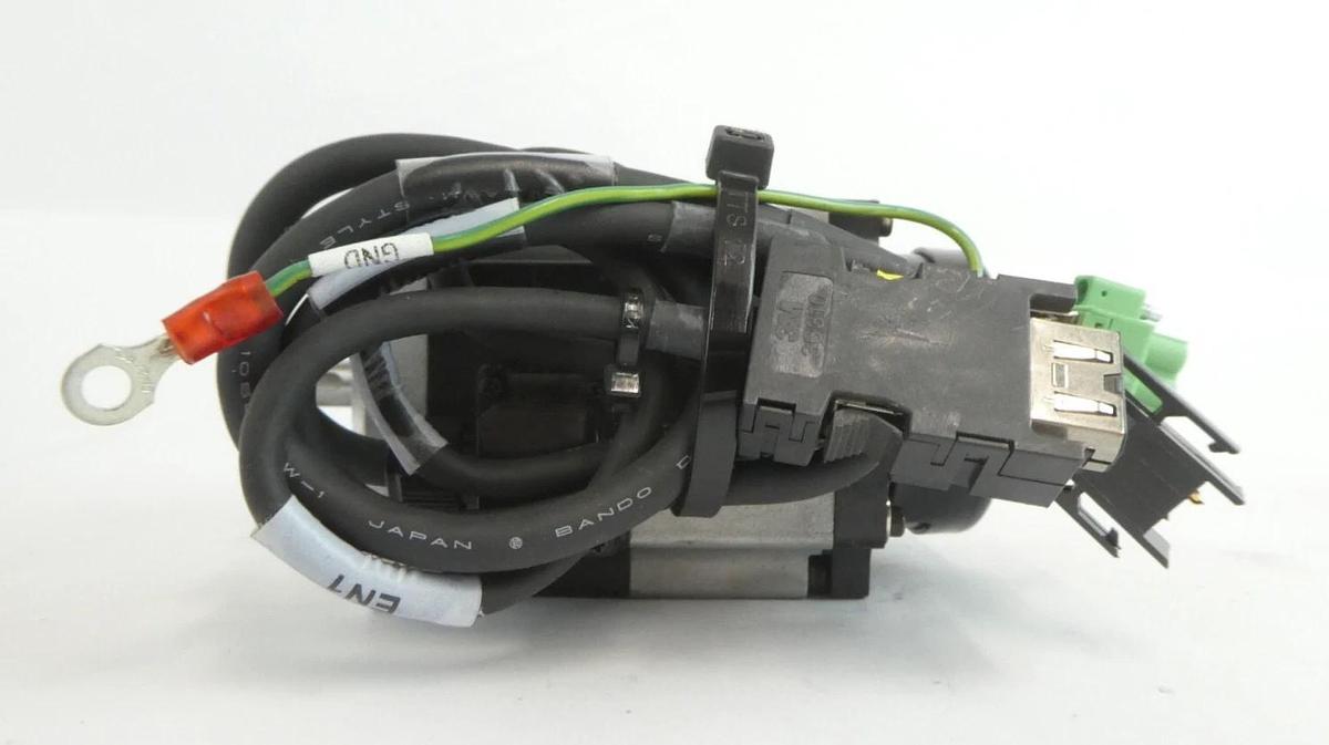 Used Sanyo Denki R2AA06010FCRBMM AC Servo Motor SANMOTION R Reseller Lot of 2 Working