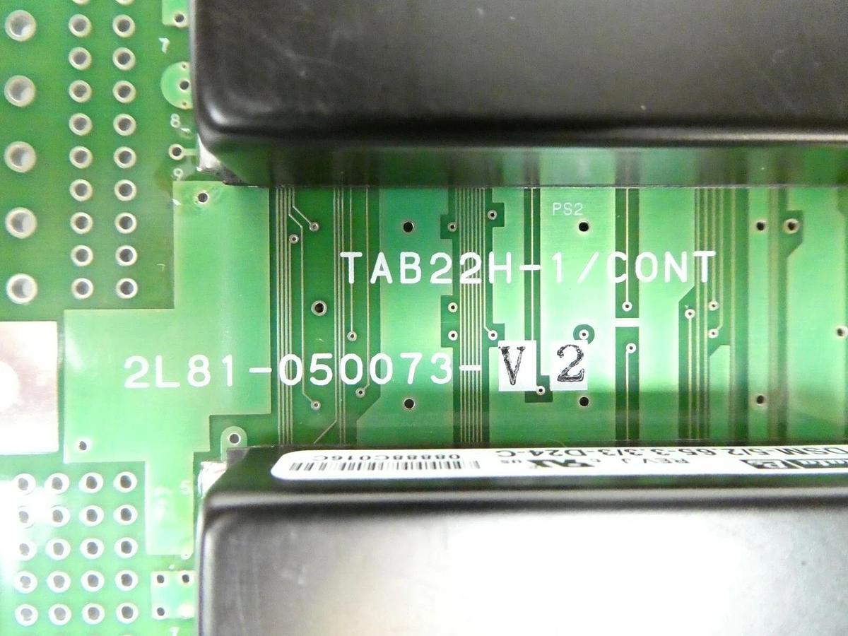 Used TEL Tokyo Electron 2L81-050073-V2 Interface PCB TAB22H-1/CONT Working Surplus