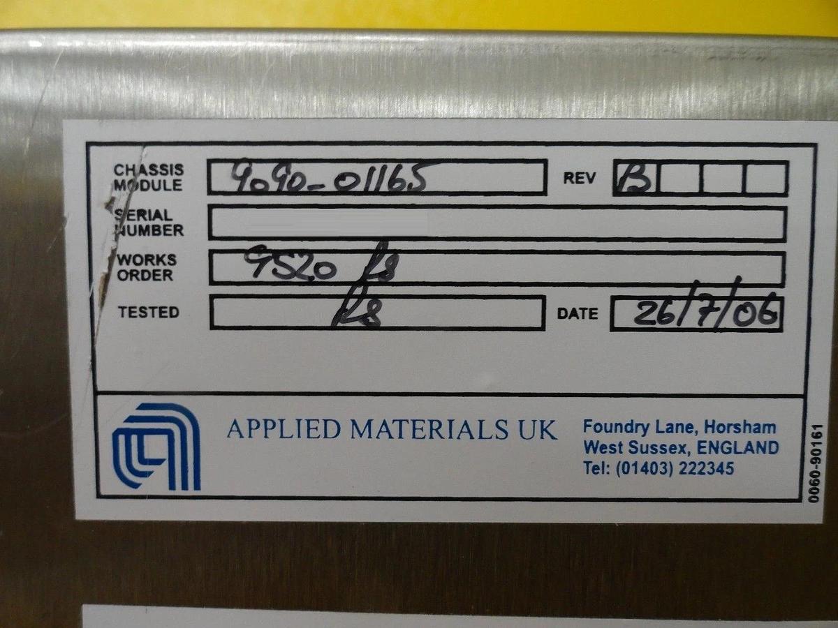 Used AMAT Applied Materials 9090-01165 Battery Backup PX32K Quantum X Working Surplus