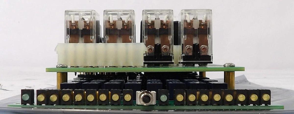 Used AMAT Applied Materials 0100-02745 Gas Heater Interlock Control PCB Working
