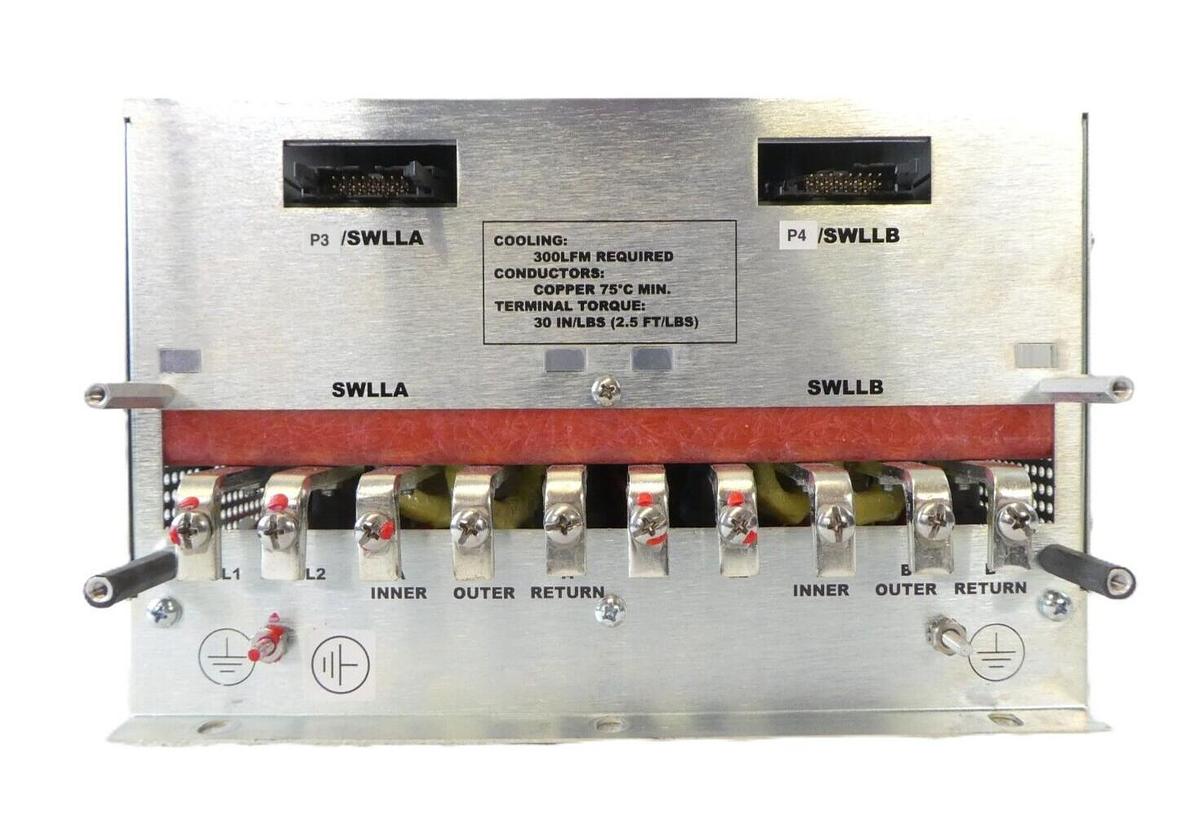 Used Control Concepts 4028-1007A SCR Power Controller AMAT 0190-43081 Broken Tab
