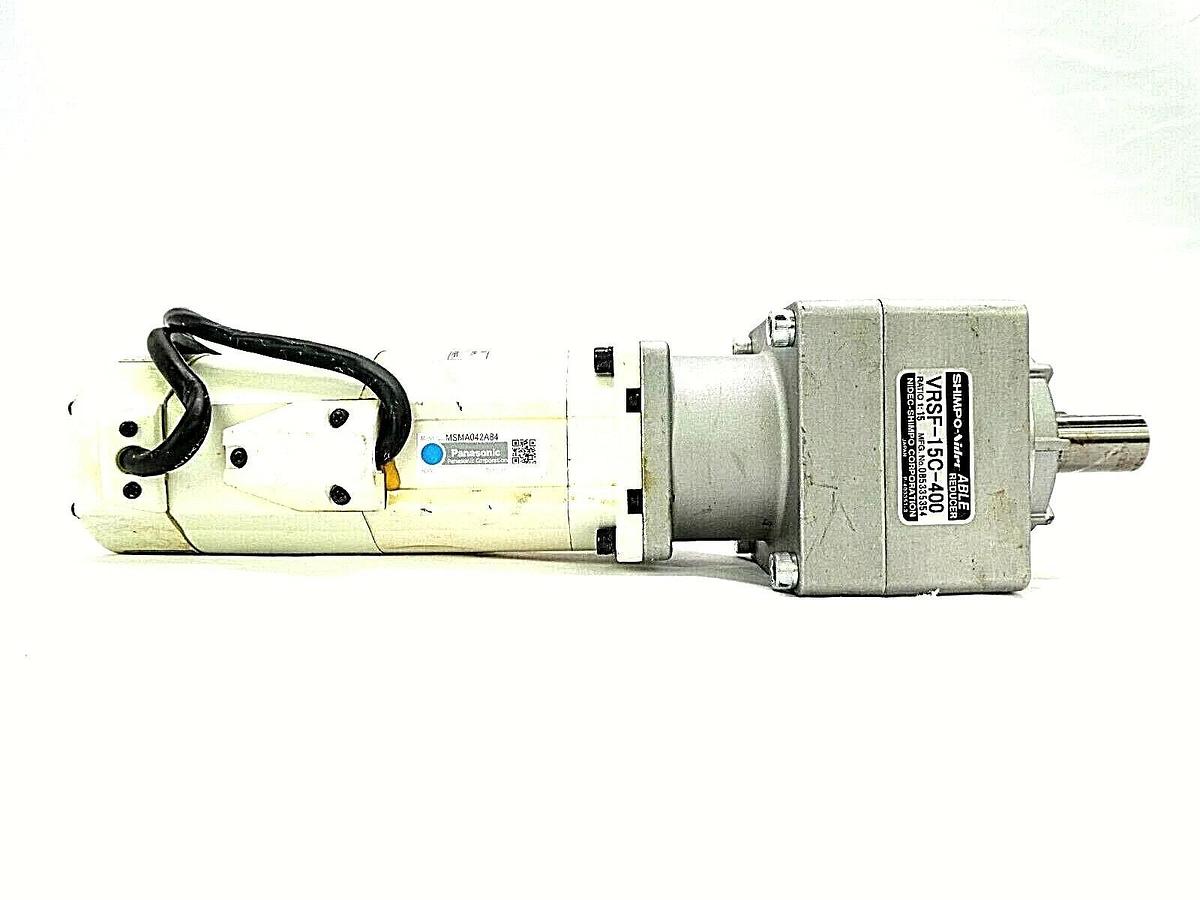Used Panasonic MSMA042A1B AC Servo Motor MSMA042A84 VRSF-15C-400 Working Surplus