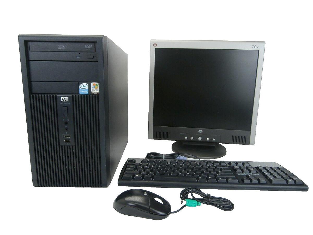 Used HP Compaq dx2200 Desktop Nordiko 9606 Control Computer System 7478 Working