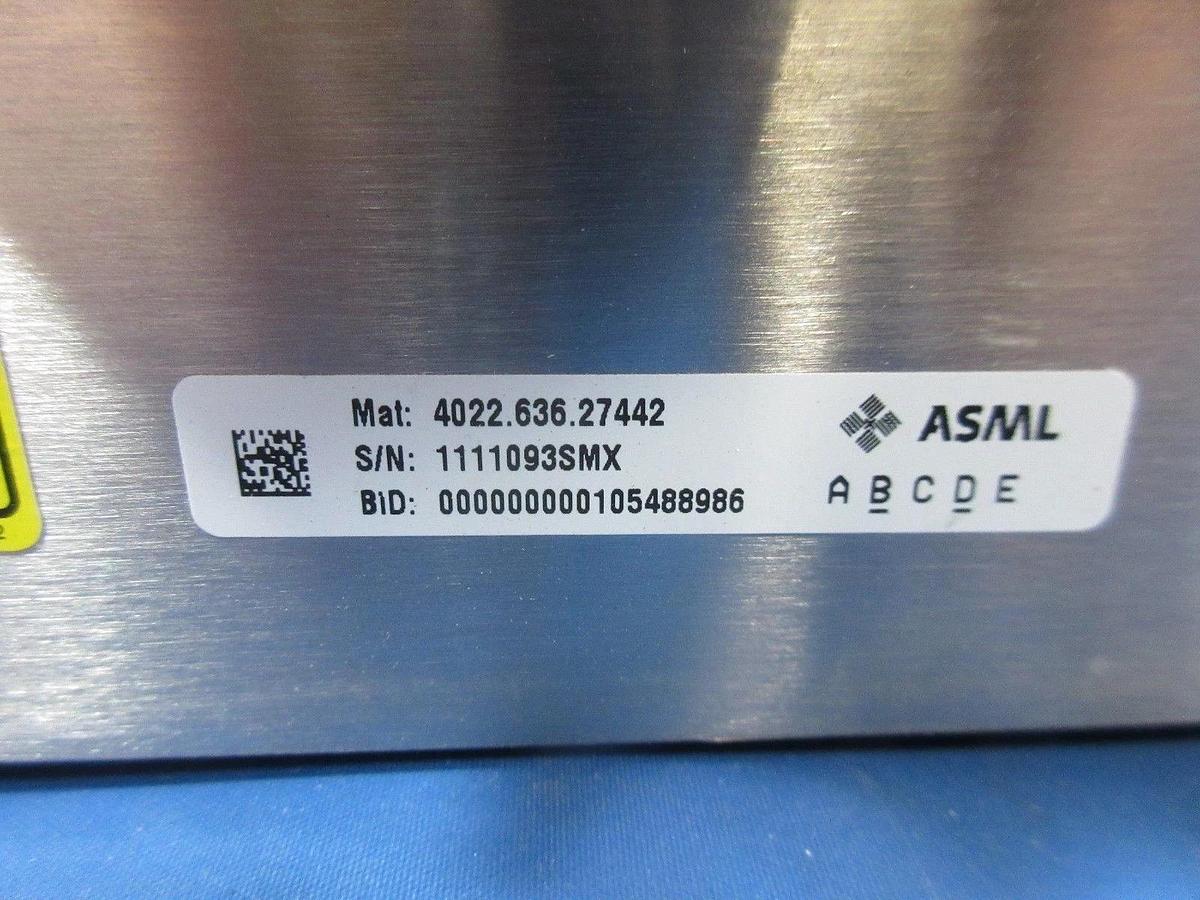 Used ASML 4022.636.27442 MPD Relay Box ASML Dual Stepper Scan Used Working