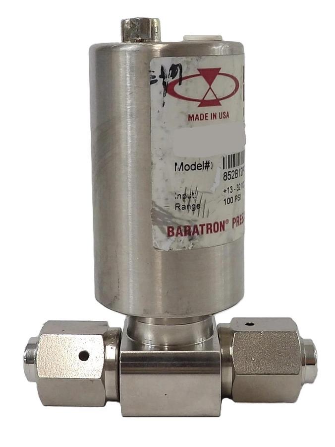 Used MKS Instruments 852B12PCJ2GC Baratron Pressure Transducer Lot of 3 Surplus