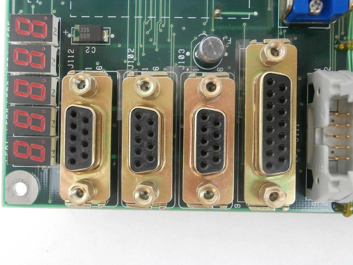 Used Kokusai Electric D2E01443 Backplane PCB CNNT13 Zestone V DD-1203V Working Spare
