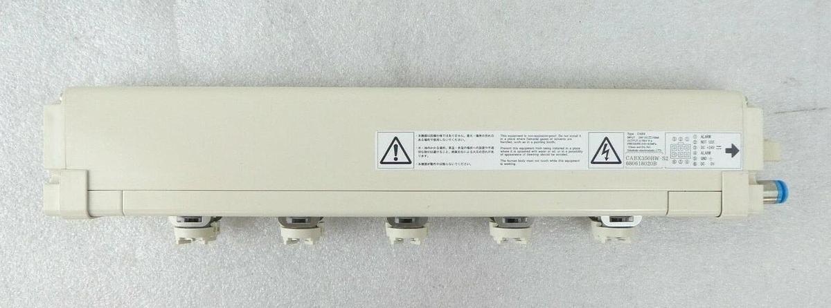 Used Shishido Electrostatic CABX350HW-S2 Ionizer Bar Lot of 4 Rudolph F30 Working
