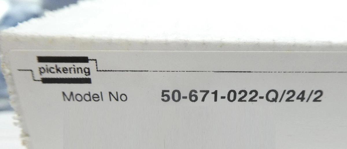 Pickering Interfaces 50-671-022-Q/24/2 Very High Density Multiplexer New Surplus