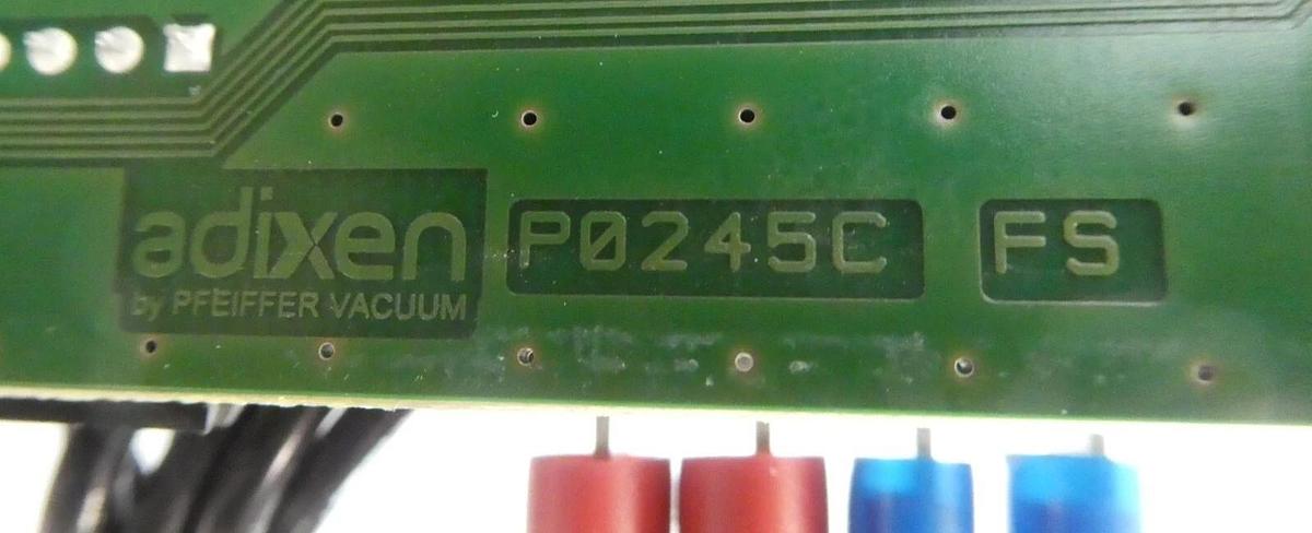 Used Adixen P0244B Turbo Pump Power Supply Assembly Hi Mag Working Surplus
