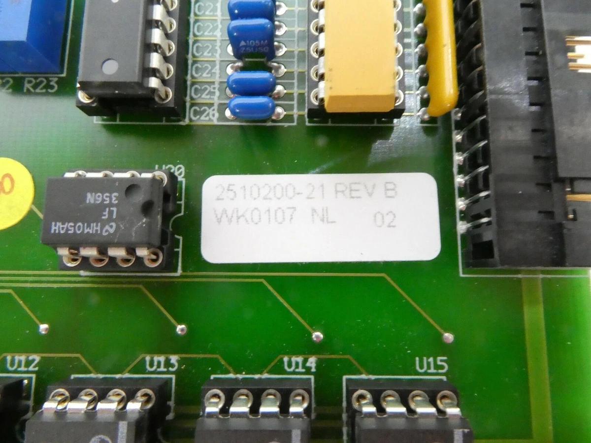 Used ASM Advanced Semiconductor Materials 2510200-21 PCB Card WK0107 Working Surplus