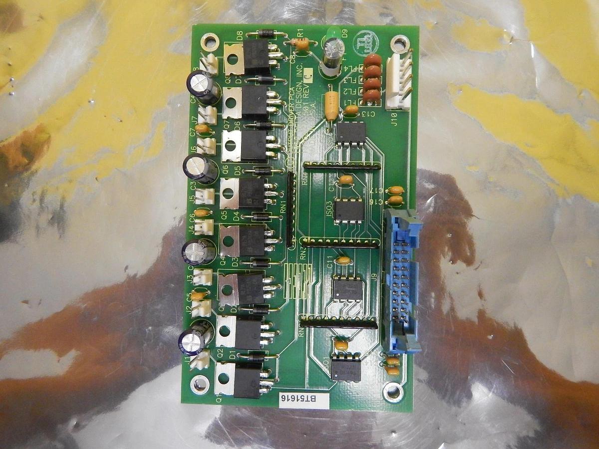 Used Delta Design 1906876-501 Output Driver PCA Board PCB Rev. C Used Working