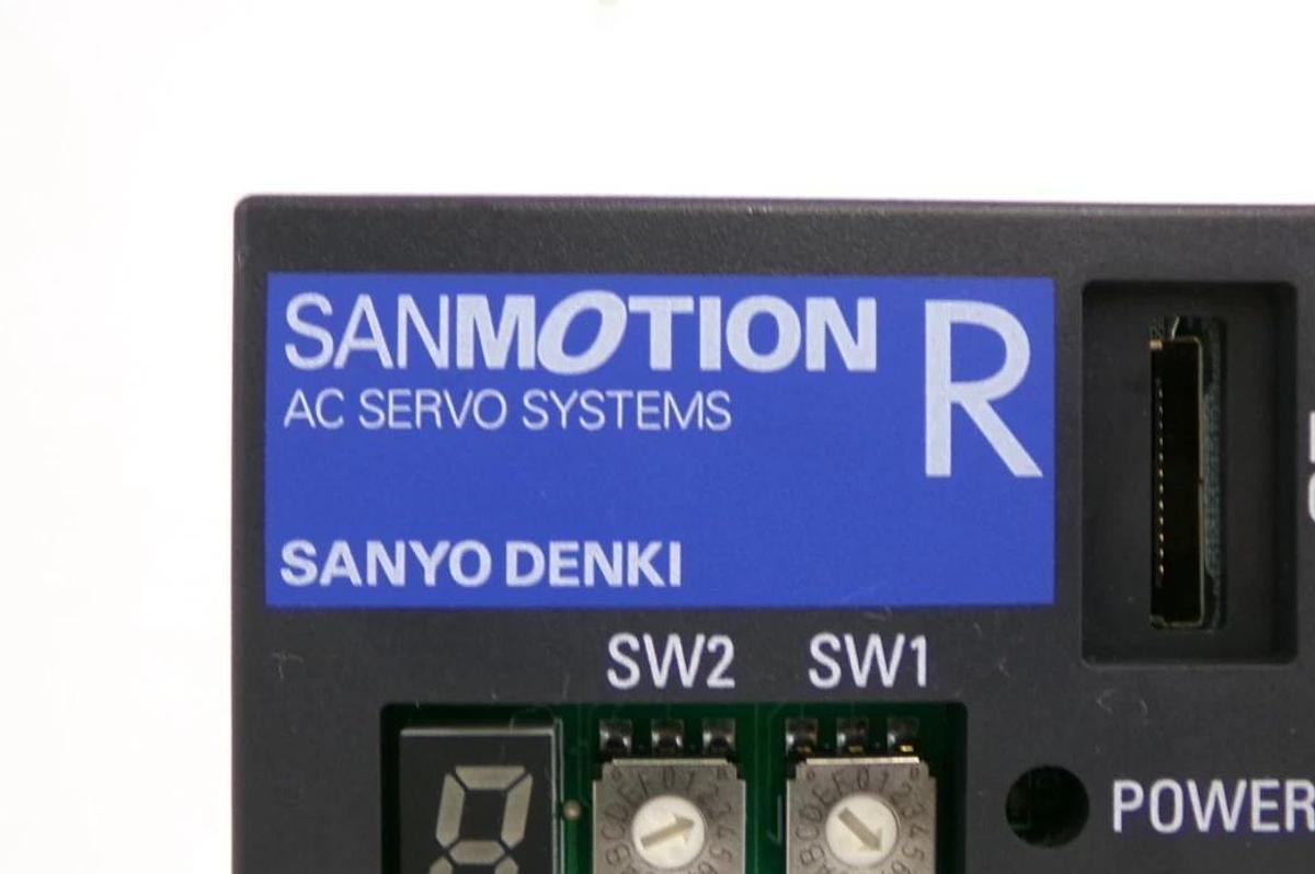 Used Sanyo Denki RS1L01AZB00 Servo Drive SANMOTION R Working