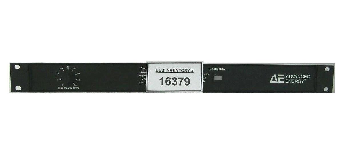Used MDX-L AE Advanced Energy 3152334-000 B Interface Monitor Display Panel Used