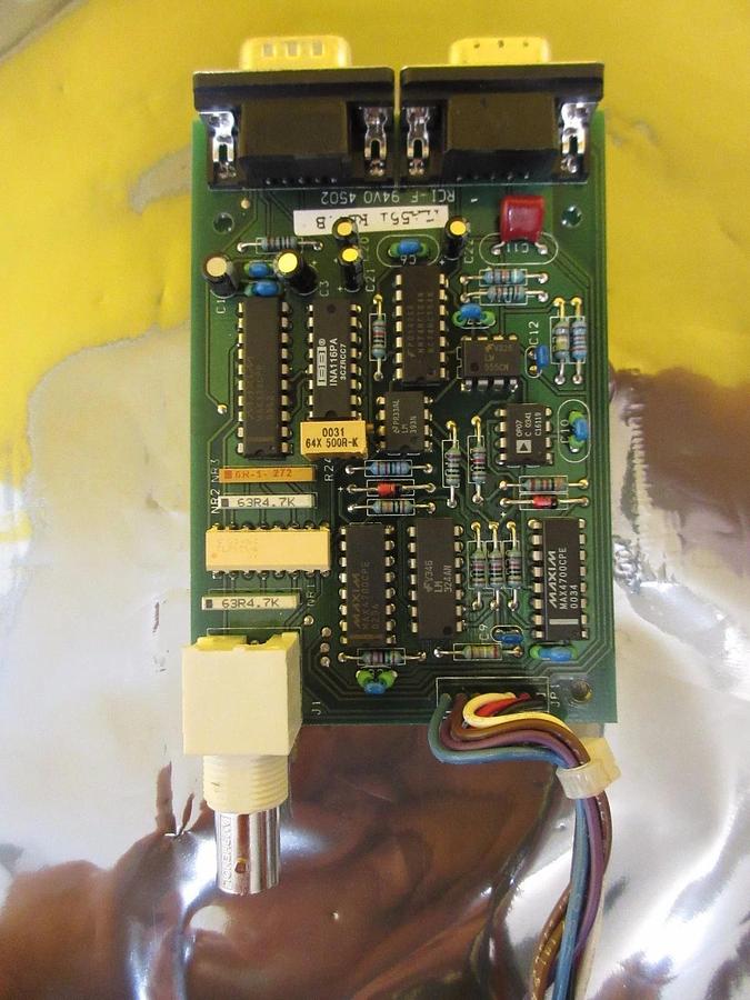 Used Arcom Control Systems TLA 551 Thermistor Elecrode Sensor Board PCB RCI-F Used