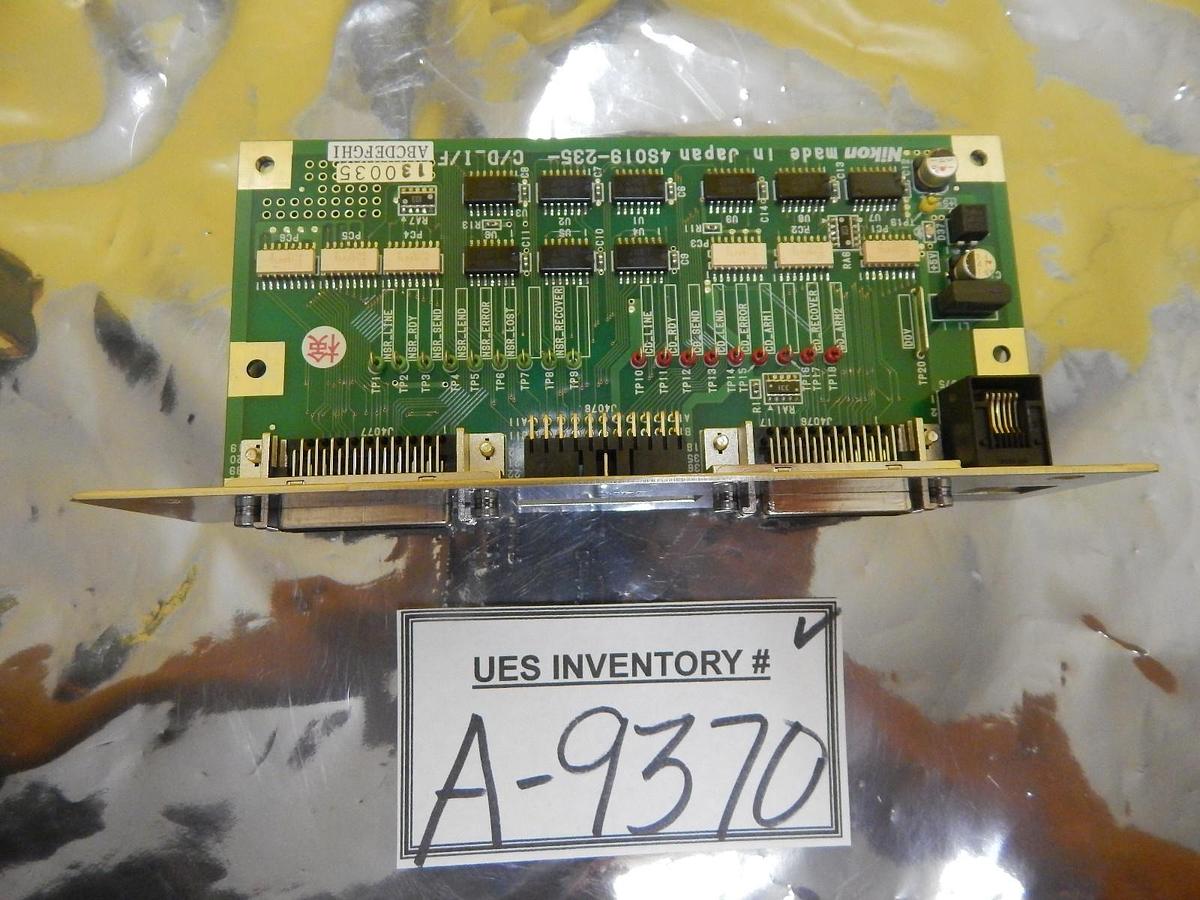 Used Nikon 4S019-235 Interface PCB Card C/D_I/F NSR-307E Used Working