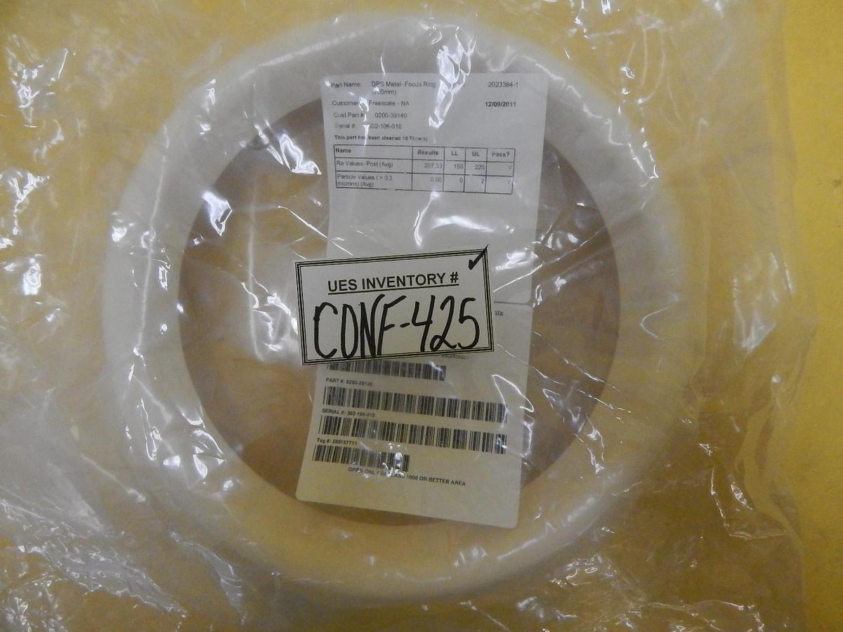 Refurbished AMAT Applied Materials 0200-39140 Ceramic Metal DPS 200mm Ring Focus Refurbished