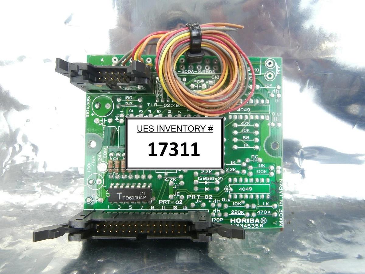 Used Horiba H334535B Interface Board PCB PRT-02 PD-201A Used Working