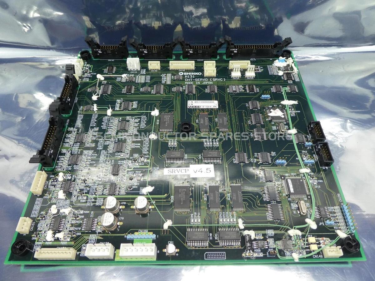 Used Shinko Electric 3FE113C004300 PCB OHT-SERVO (SRVC) M131 SRVCP v4.5 Ver. 4.5