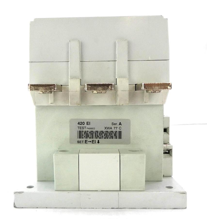 Used Sprecher Schuh CA6-420-EL Industrial Circuit Breaker Series CA6 Working Surplus