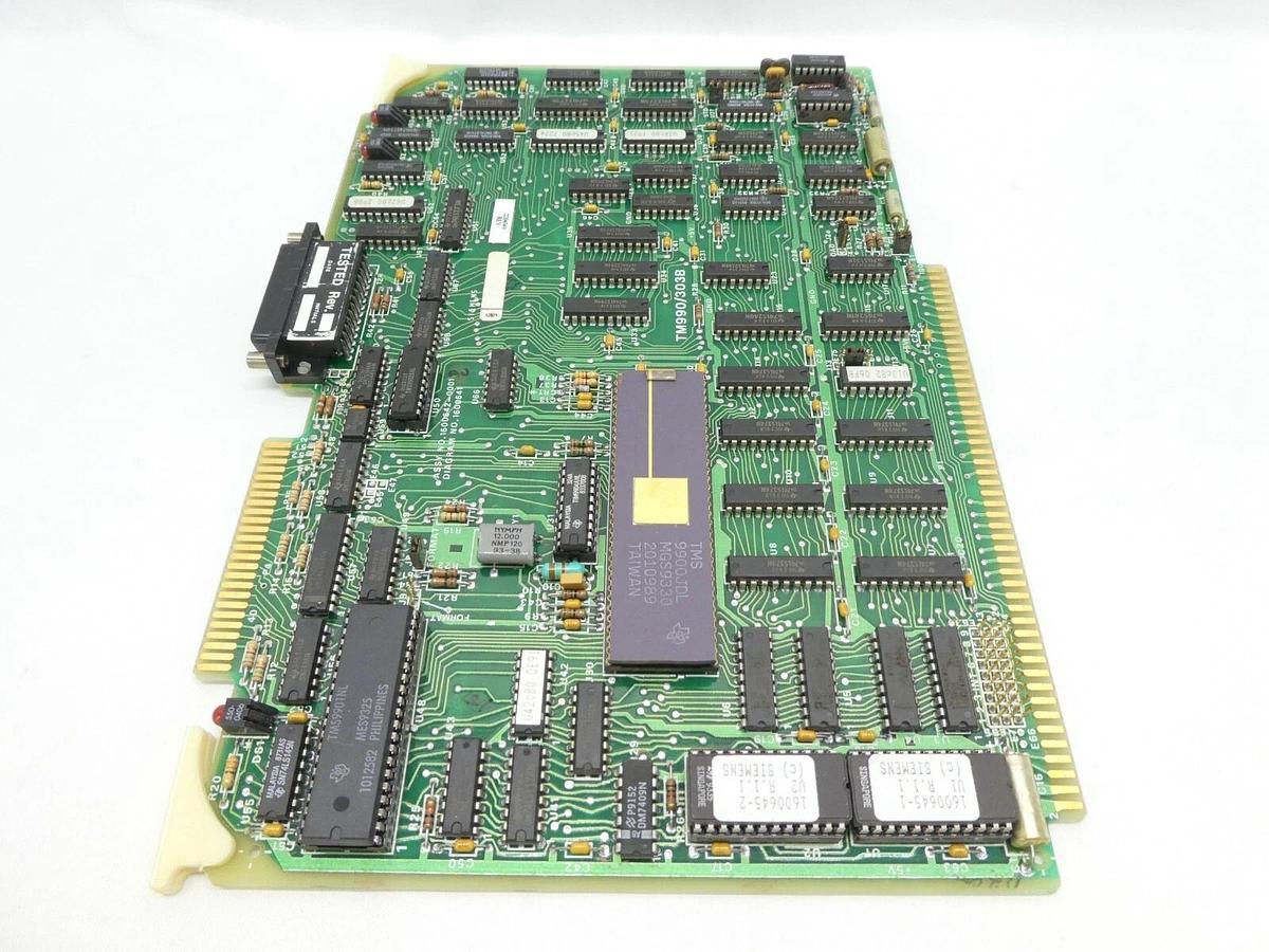 Used Texas Instruments 1600642-0001 Disc Control PCB Card TM990/303B Varian 2204049