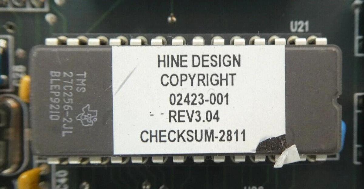 Used Hine Design 02423-001 Arm Control Board PCB 06764-002 Rev. 3.04 A-2000LL Working