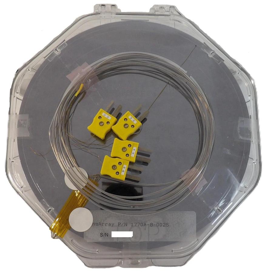 Used SensArray 1770A-8-0025 8" Temperature Instrumented Wafer Series 1770 Working