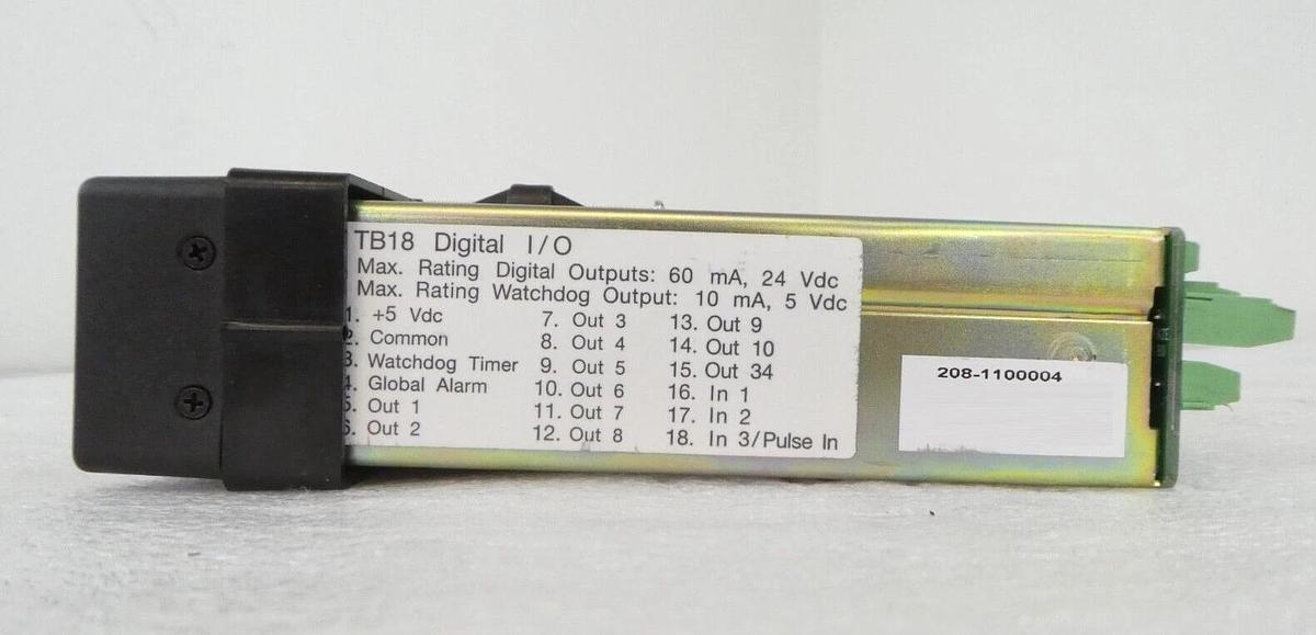 Used Watlow 208-1100004 Anafaze Temperature Controller TB18 CLS208 AMAT Working