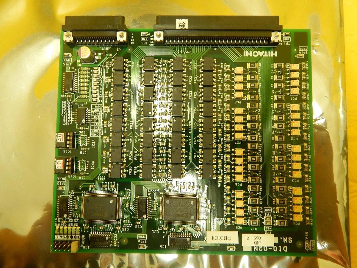 Used Hitachi DIO-02N Digital I/O Interface PCB Card Working Surplus