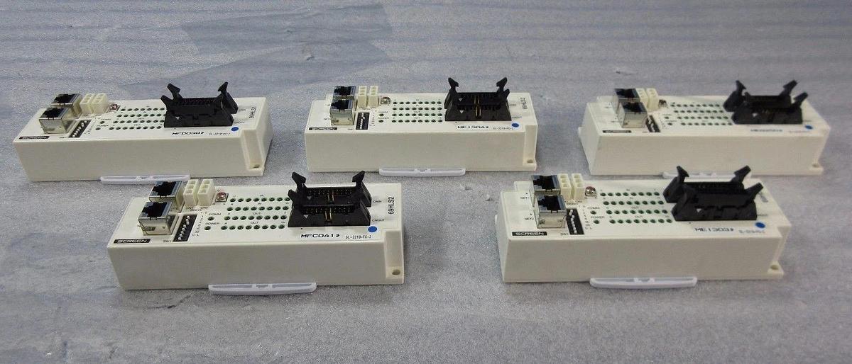 Used Screen SL-2210-FC-Z Network Control Lot of 5 Used Working