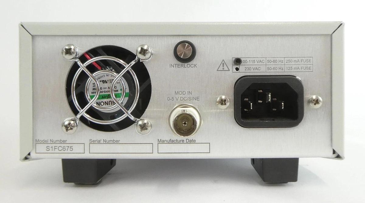 Used Thorlabs S1FC675 Fiber Coupled Laser Source Module Working Surplus