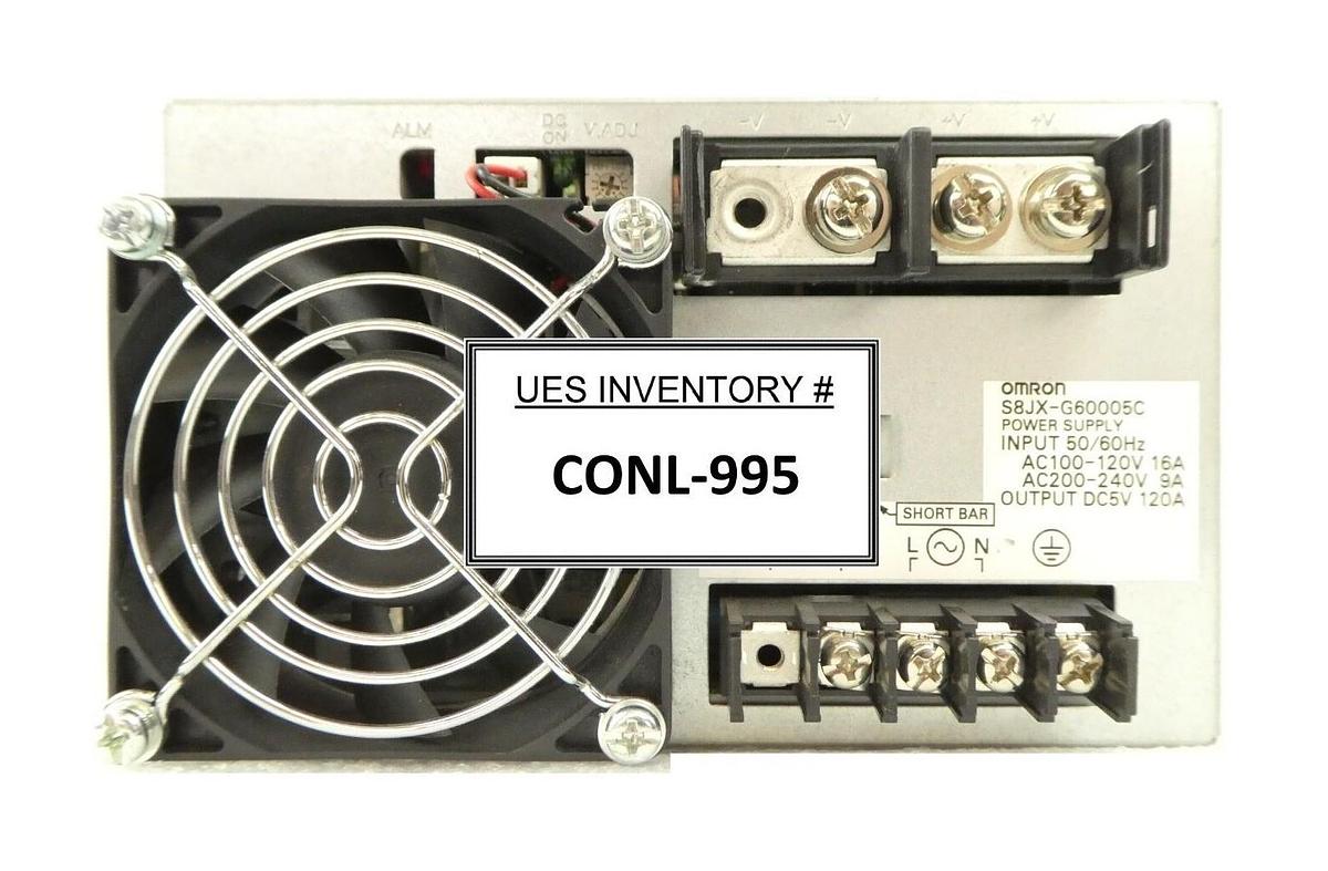 Used Omron S8JX-G60005C Power Supply AMAT Applied Materials Working Surplus