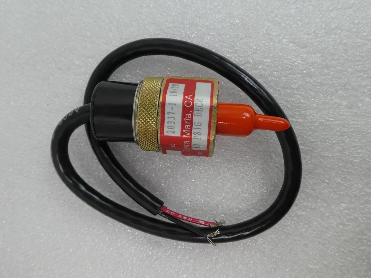 Used Wasco P500-51W3A/7883 Vacuum Pressure Switch 20337--1 10/00 Reseller Lot of 9
